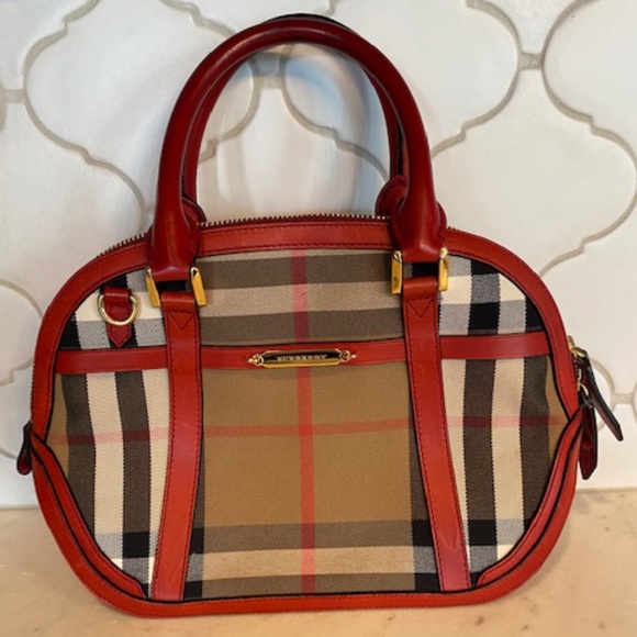 Burberry Handbags - Burberry Orchard Bowling Satchel